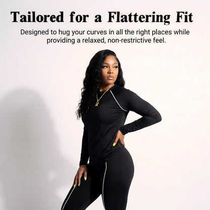 Ensemble de Survêtement Femme 2 Pièces Décontracté
