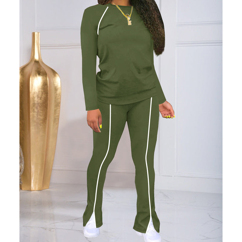 Ensemble de Survêtement Femme 2 Pièces Décontracté