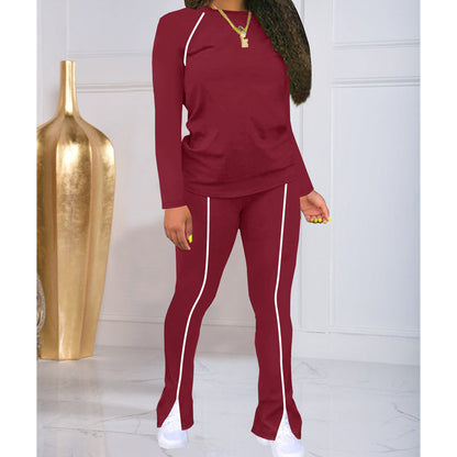 Ensemble de Survêtement Femme 2 Pièces Décontracté