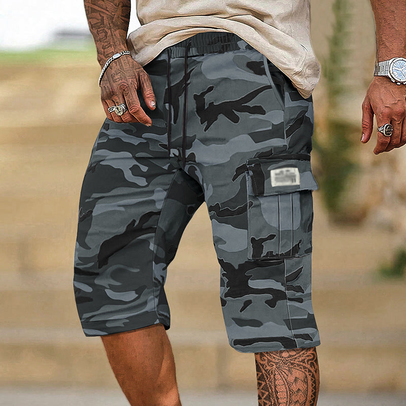 📢📢BIG SALE!!⏰Men's Camouflage Cargo Shorts – Multi-Pocket, Adjustable Waist & Breathable Fabric