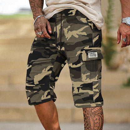 📢📢BIG SALE!!⏰Men's Camouflage Cargo Shorts – Multi-Pocket, Adjustable Waist & Breathable Fabric