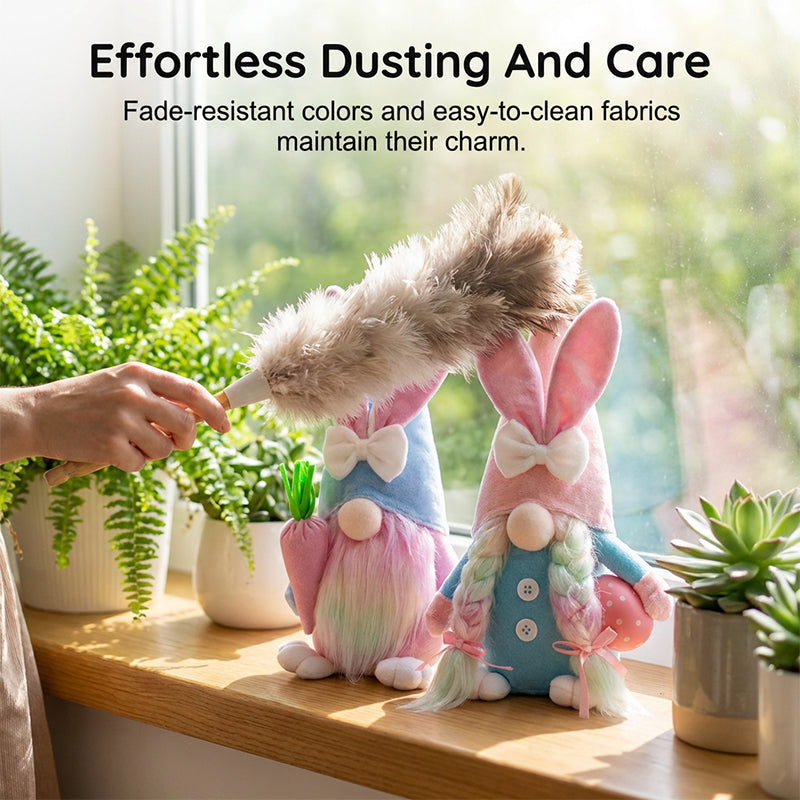 Poupée lapin sans visage pour décor de Pâques