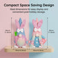 Poupée lapin sans visage pour décor de Pâques