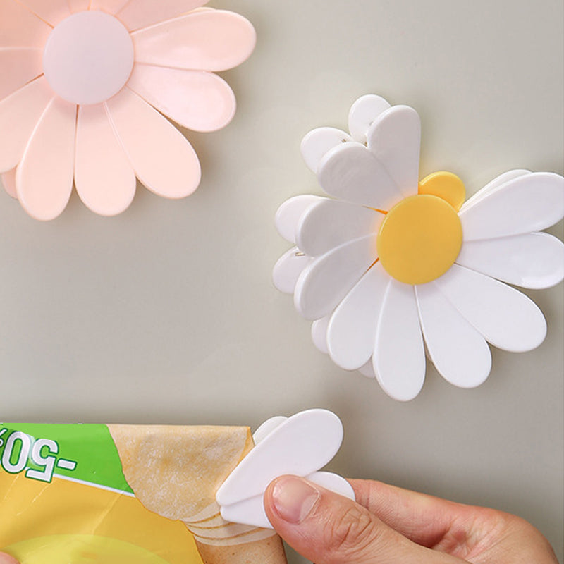 🌸Lot de pinces de fermeture magnétiques en forme de marguerite