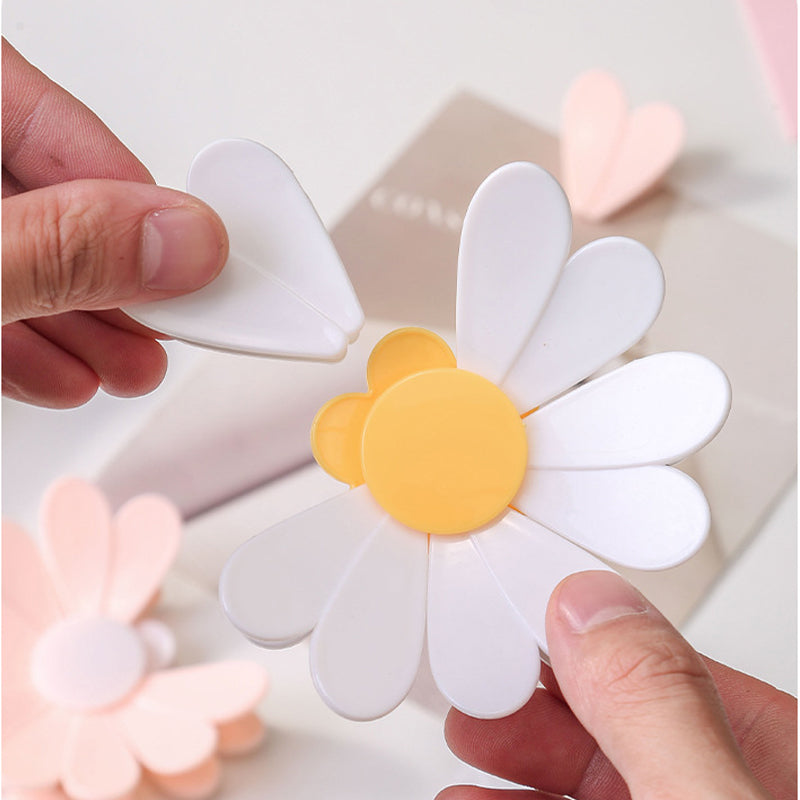 🌸Lot de pinces de fermeture magnétiques en forme de marguerite