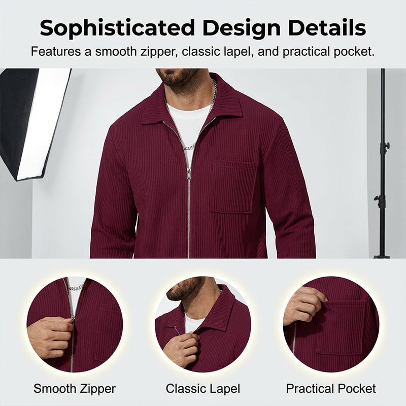 Ensemble décontracté veste à manches longues et pantalon