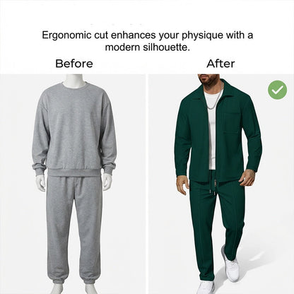 Ensemble décontracté veste à manches longues et pantalon