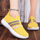 👟 🏃 Baskets slip-on respirantes en mesh pour femmes – Légères, confortables et parfaites au quotidien 🌸