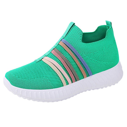 👟 🏃 Baskets slip-on respirantes en mesh pour femmes – Légères, confortables et parfaites au quotidien 🌸