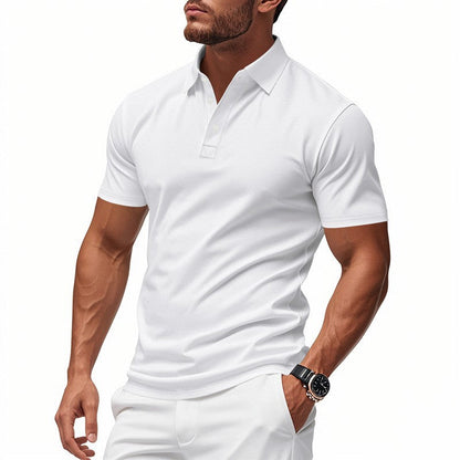📢📢60 % de réduction !! ⏰T-shirt à col et manches courtes à séchage rapide pour homme