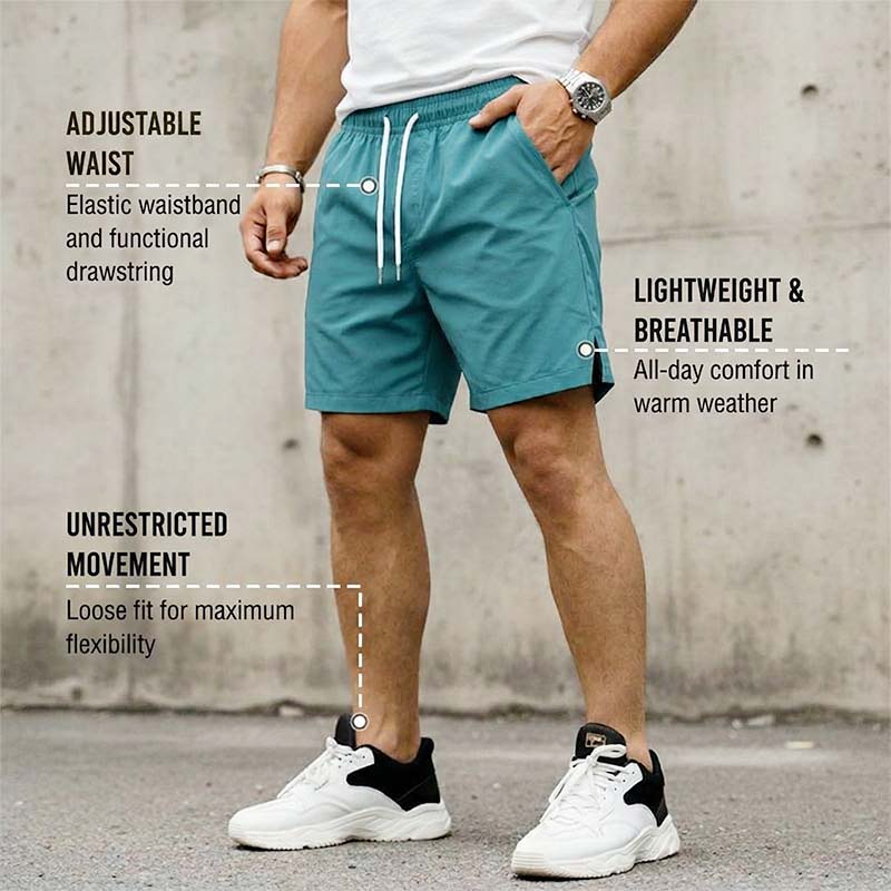 🩳 50% DE RÉDUCTION! 🏃 Short de Course Athlétique à Séchage Rapide pour Homme – Léger, Respirant & Parfait pour l'Entraînement 💨
