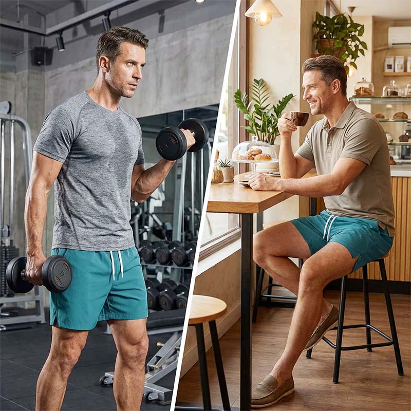🩳 50% DE RÉDUCTION! 🏃 Short de Course Athlétique à Séchage Rapide pour Homme – Léger, Respirant & Parfait pour l'Entraînement 💨