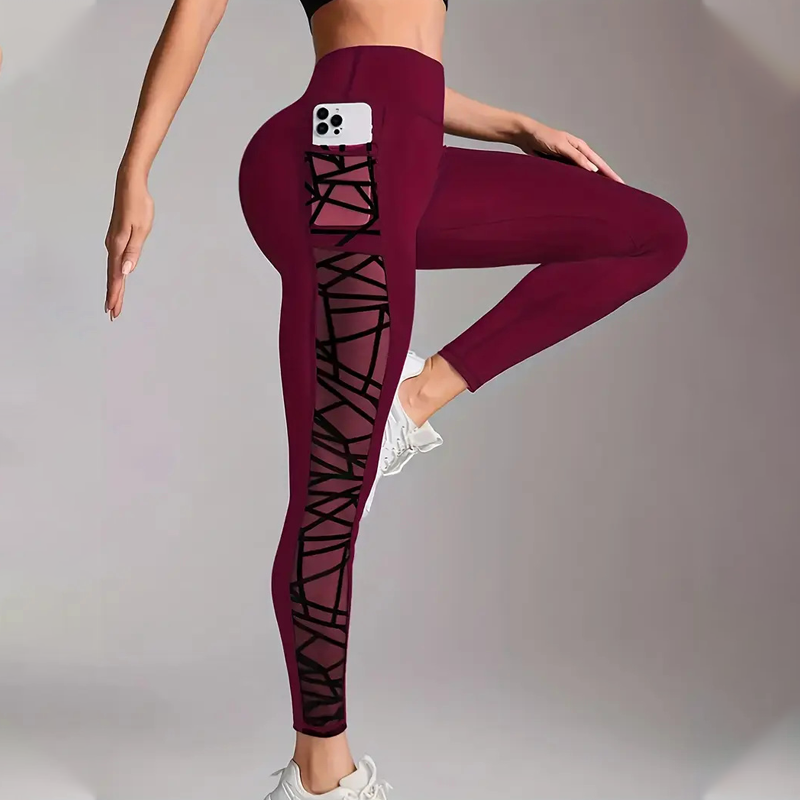 👖💎 PROMO -50% ! Pantalon Taille Haute Femme – Design Sport-Élégant, Poches & Motif Cœurs (7 Couleurs)