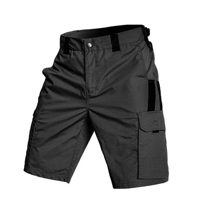 Short cargo tactique multipoches pour homme