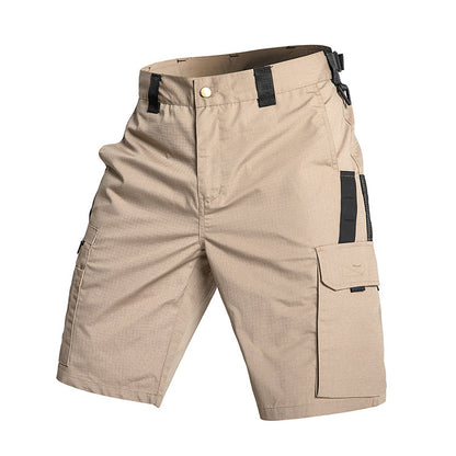 Short cargo tactique multipoches pour homme