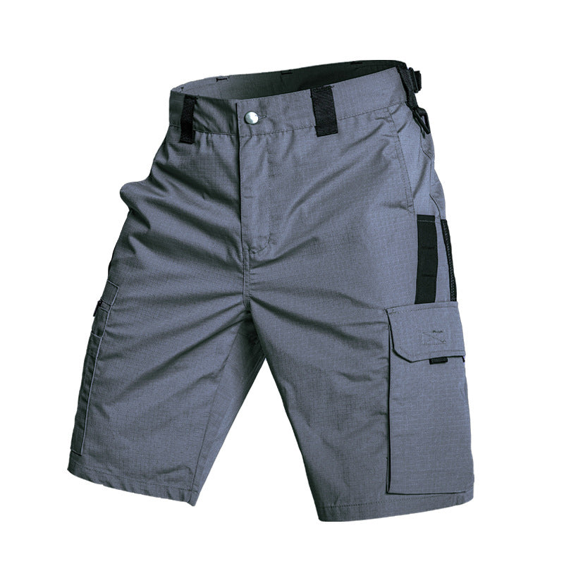 Short cargo tactique multipoches pour homme