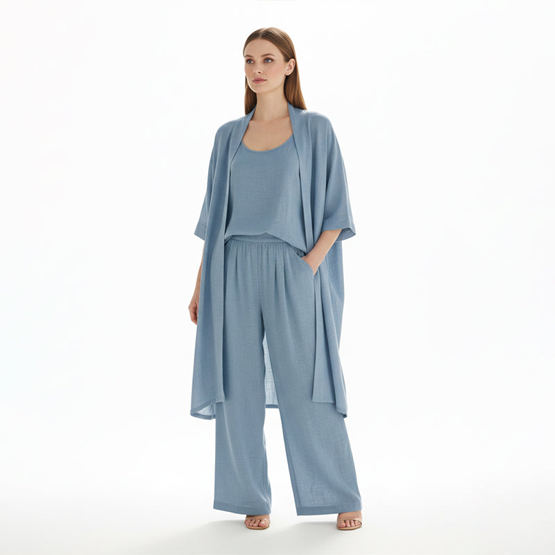 Ensemble détente femme 3 pièces coupe ample et élégant
