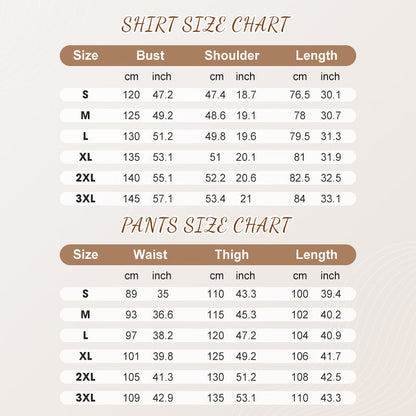 Ensemble 2 pièces homme chemise rayée et pantalon – style sans effort