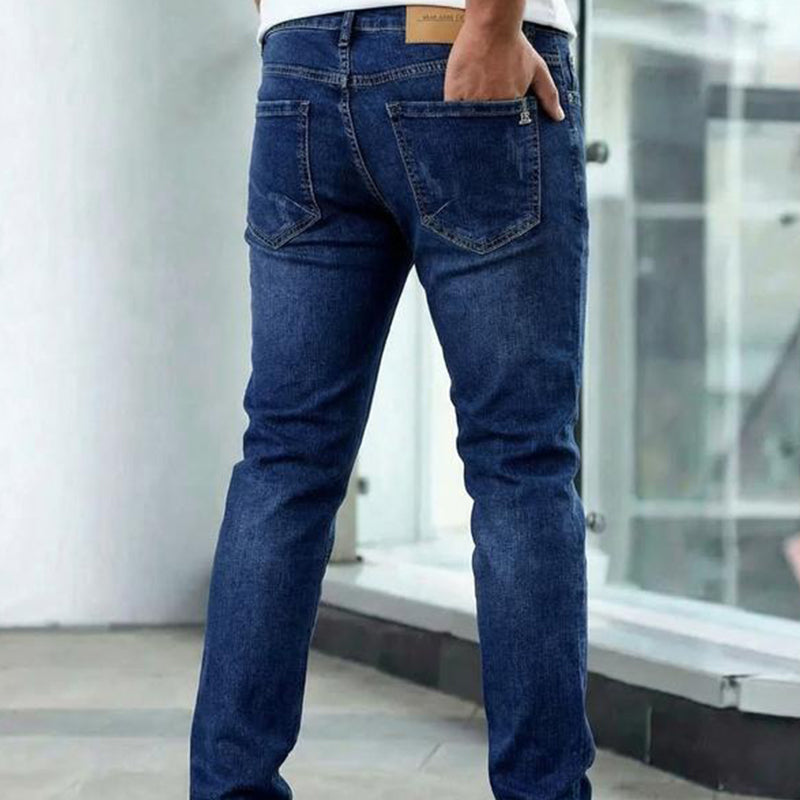⏳Offre spéciale à durée limitée⏰ Jean extensible moderne slim fit pour homme