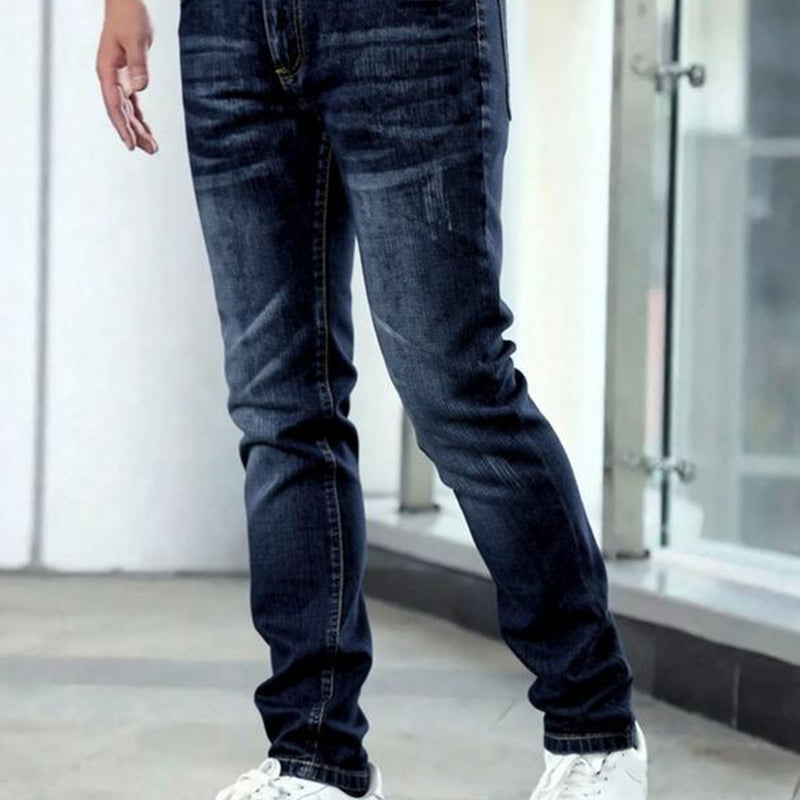 ⏳Offre spéciale à durée limitée⏰ Jean extensible moderne slim fit pour homme