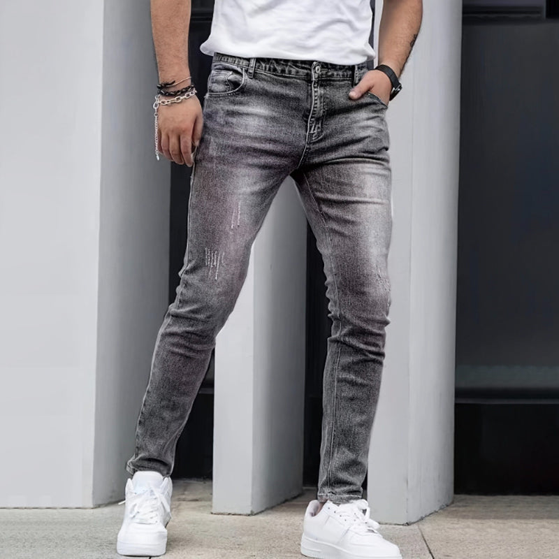 ⏳Offre spéciale à durée limitée⏰ Jean extensible moderne slim fit pour homme