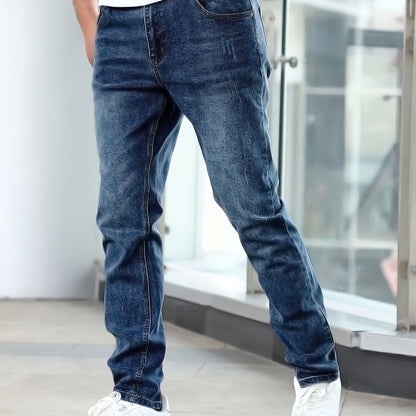 ⏳Offre spéciale à durée limitée⏰ Jean extensible moderne slim fit pour homme