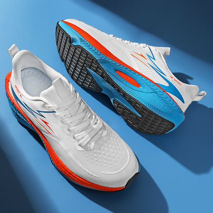 👟 Chaussures de course amortissantes en mesh respirant 🏃Semelle Épaisse Amortissante & Mesh Ultra-Léger pour Course & Marche