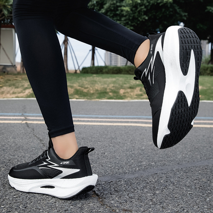 👟 Chaussures de course amortissantes en mesh respirant 🏃Semelle Épaisse Amortissante & Mesh Ultra-Léger pour Course & Marche