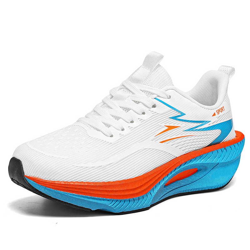 👟 Chaussures de course amortissantes en mesh respirant 🏃Semelle Épaisse Amortissante & Mesh Ultra-Léger pour Course & Marche