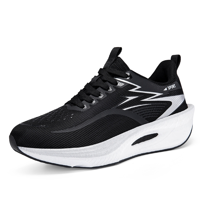 👟 Chaussures de course amortissantes en mesh respirant 🏃Semelle Épaisse Amortissante & Mesh Ultra-Léger pour Course & Marche