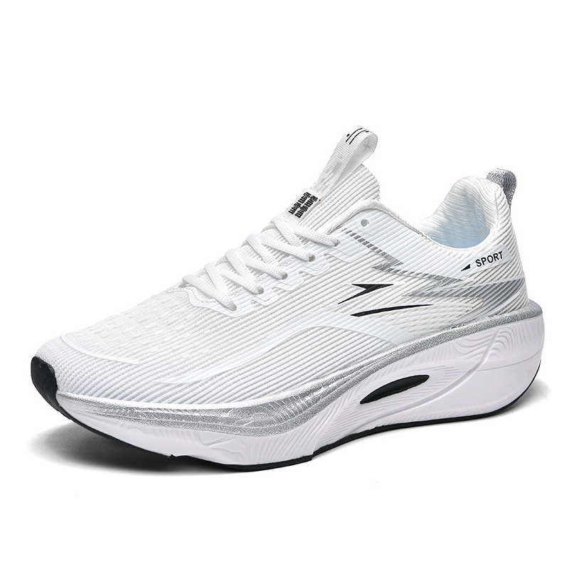 👟 Chaussures de course amortissantes en mesh respirant 🏃Semelle Épaisse Amortissante & Mesh Ultra-Léger pour Course & Marche