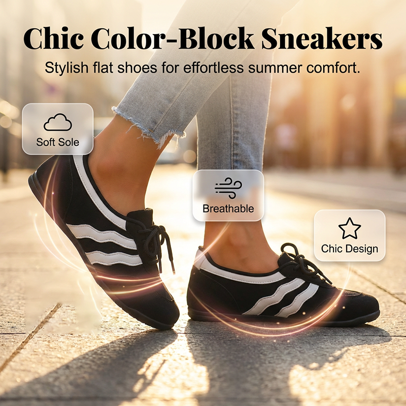 👟 60% DE RÉDUCTION! ✨ Baskets Rétro Rayées – Style Iconique, Intemporel & Parfaites Pour Un Look Décontracté 🌟