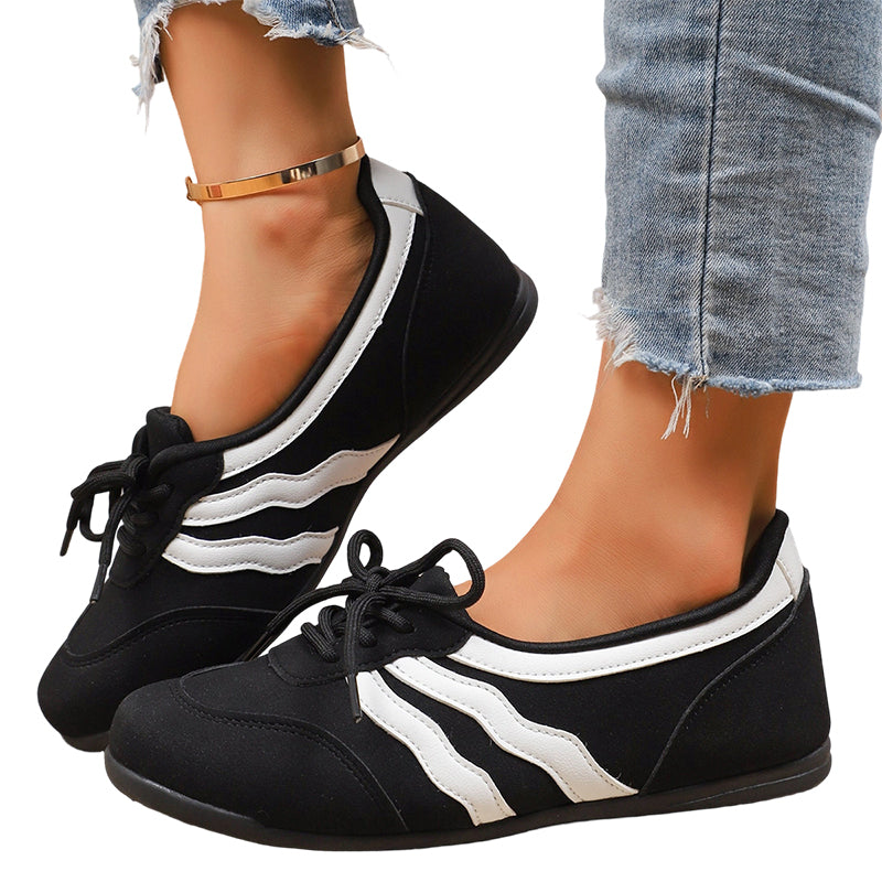 👟 60% DE RÉDUCTION! ✨ Baskets Rétro Rayées – Style Iconique, Intemporel & Parfaites Pour Un Look Décontracté 🌟