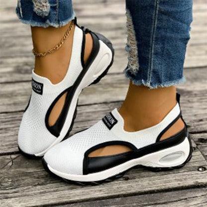 📢📢40 % DE RÉDUCTION !! ⏰ Chaussures respirantes ajourées à enfiler pour femmes – Légères, flexibles & parfaites pour un confort quotidien à la maison ou en ville 🌸