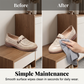 Mocassins femme en cuir respirant avec découpes
