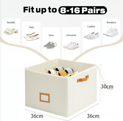 ⏳Durée limitée -50 %💥Organiseur à chaussures en tissu, boîte de rangement