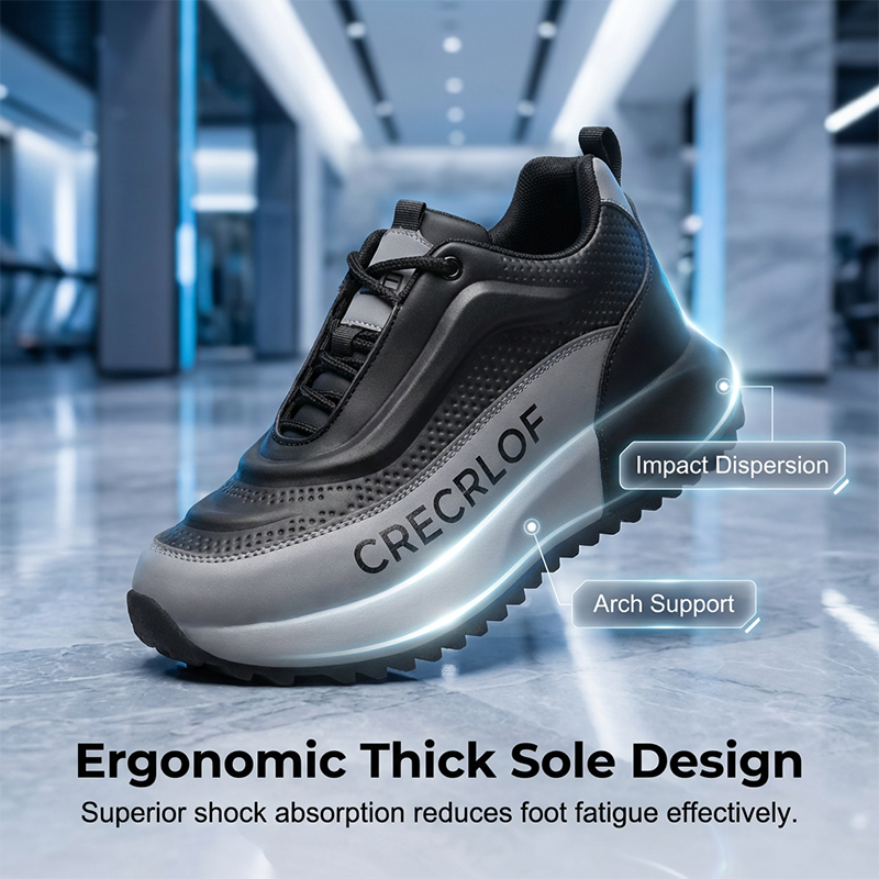 💎 -60% SUR LES CHAUSSURES À SEMELLE ÉPAISSE ! 💎 Design Tendance, Antidérapantes & Durables pour Hommes ✨
