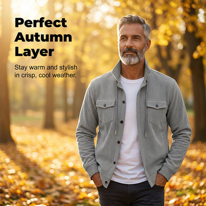 💥✨Offre spéciale à durée limitée : 50 % de réduction 🔥 Veste en velours côtelé pour homme d'inspiration vintage