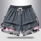 🩳 -50% SUR LE SHORT DE SPORT 2-EN-1 ! 🔥🎗️ Matière respirante, doublure camouflage & poches pour femme 🏃‍♀️✨