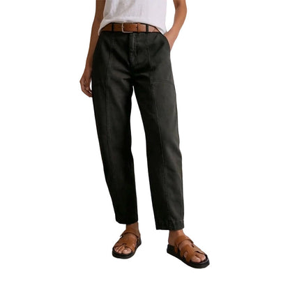 Pantalon utilitaire fuselé à taille haute pour femme