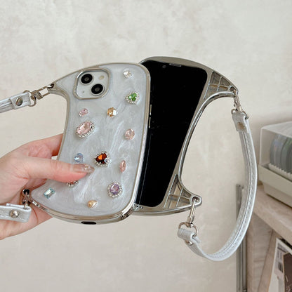 Étui de téléphone original avec poignée sur le dessus pour iPhone