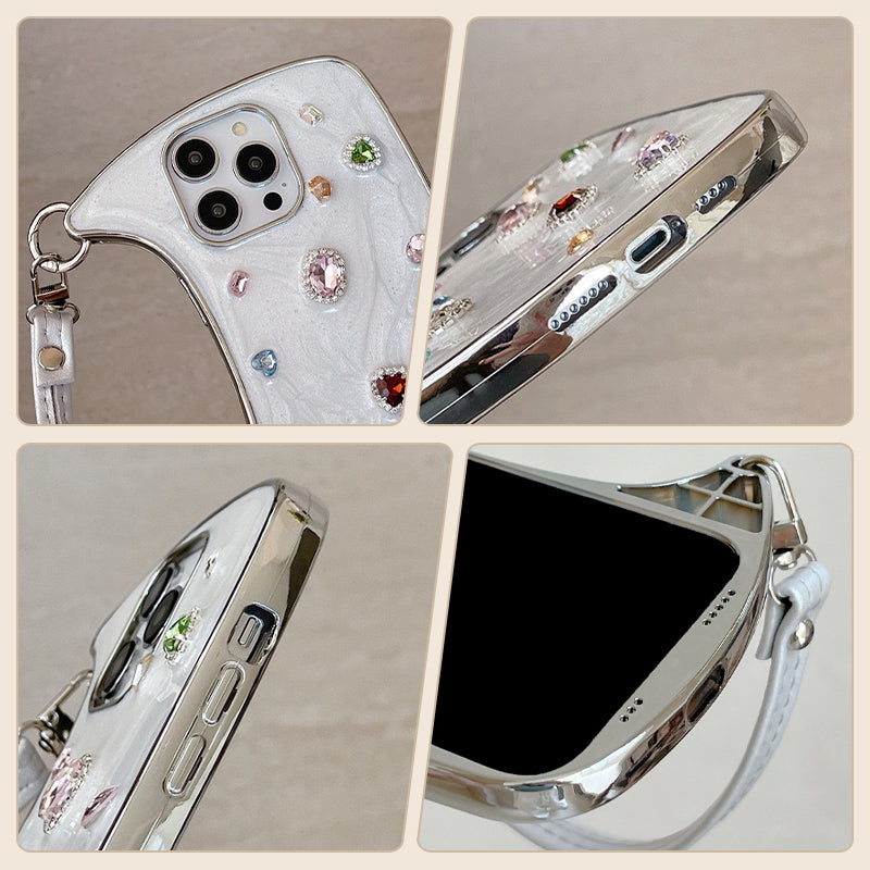 Étui de téléphone original avec poignée sur le dessus pour iPhone