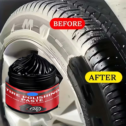 💎 -49% SUR LA PÂTE NOIR PNEUS ! 💎 Noircit Instantanément, Protection Durable Contre les UV & Facile à Appliquer ✨