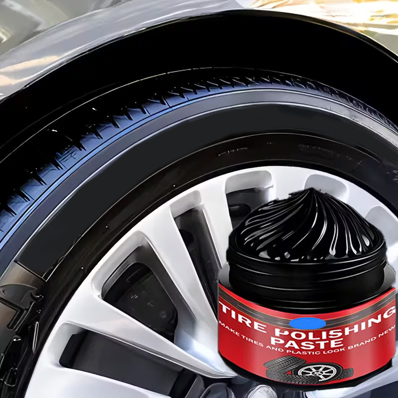 💎 -49% SUR LA PÂTE NOIR PNEUS ! 💎 Noircit Instantanément, Protection Durable Contre les UV & Facile à Appliquer ✨