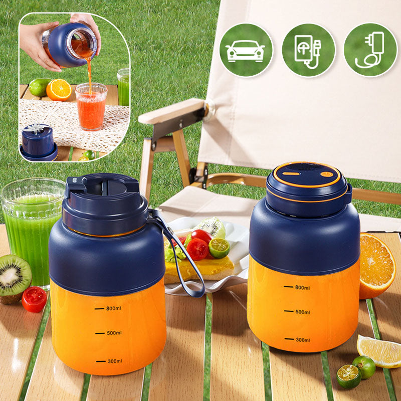 🥤 PROMO LIMITÉE 50% DE RÉDUCTION ! 💥 Tasse-Presse-Agrumes Sans Fil – 2 en 1, Portable, Grande Capacité ✨