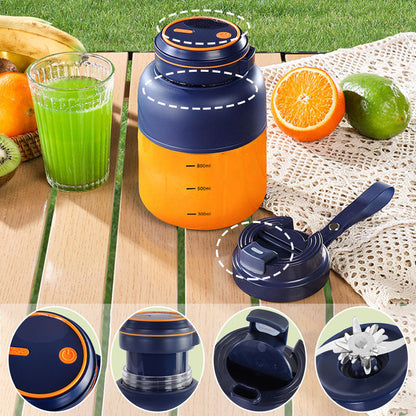 🥤 PROMO LIMITÉE 50% DE RÉDUCTION ! 💥 Tasse-Presse-Agrumes Sans Fil – 2 en 1, Portable, Grande Capacité ✨