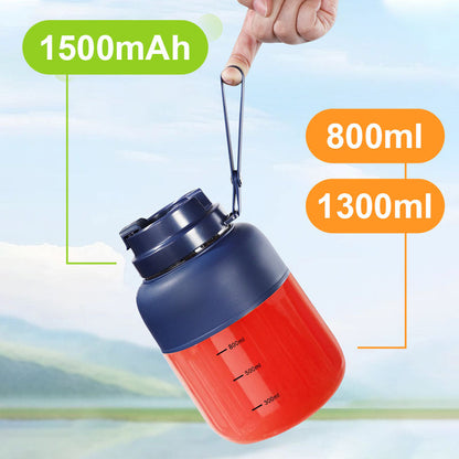 🥤 PROMO LIMITÉE 50% DE RÉDUCTION ! 💥 Tasse-Presse-Agrumes Sans Fil – 2 en 1, Portable, Grande Capacité ✨