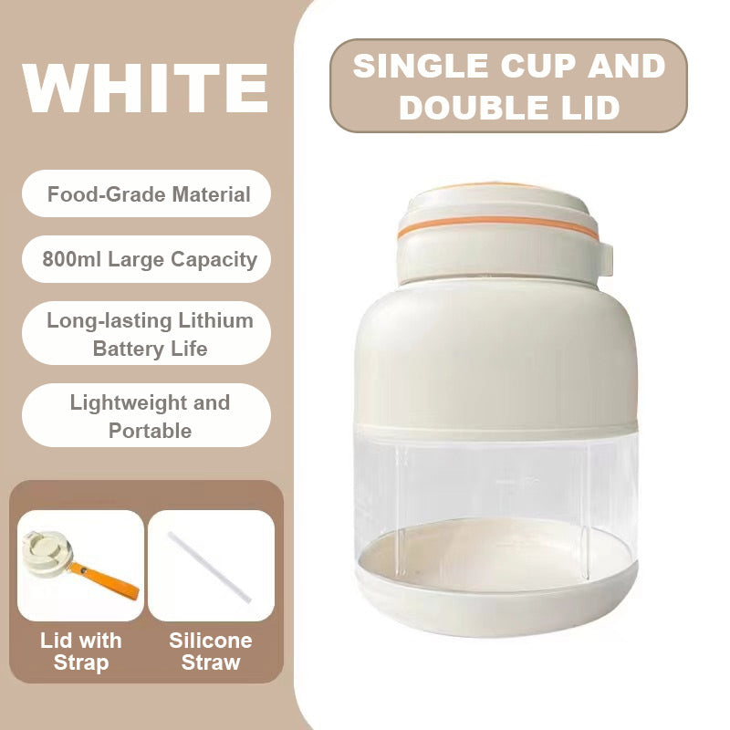 🥤 PROMO LIMITÉE 50% DE RÉDUCTION ! 💥 Tasse-Presse-Agrumes Sans Fil – 2 en 1, Portable, Grande Capacité ✨