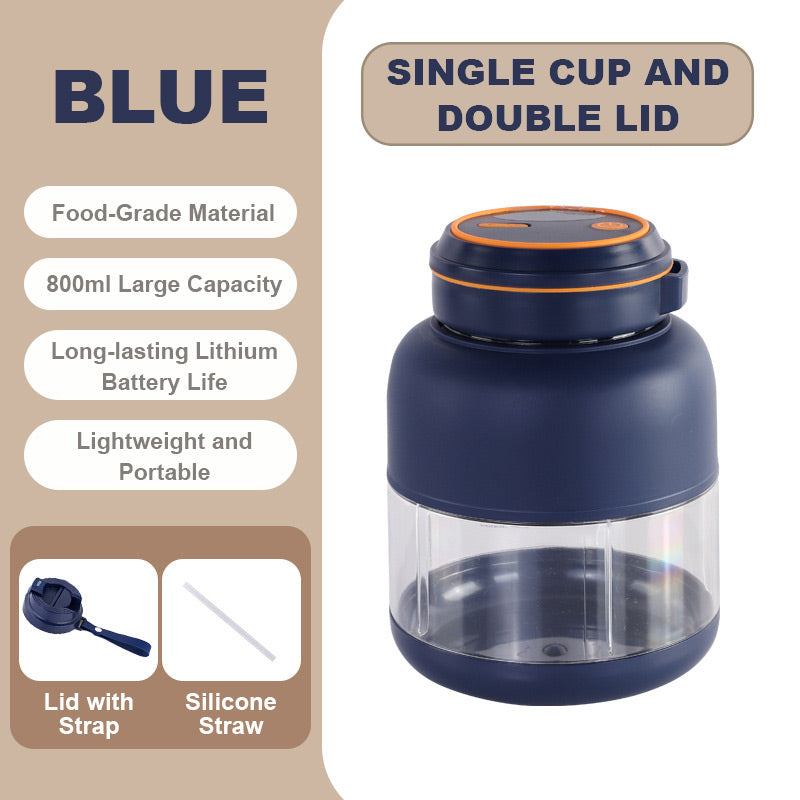 🥤 PROMO LIMITÉE 50% DE RÉDUCTION ! 💥 Tasse-Presse-Agrumes Sans Fil – 2 en 1, Portable, Grande Capacité ✨