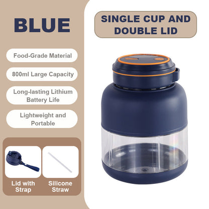🥤 PROMO LIMITÉE 50% DE RÉDUCTION ! 💥 Tasse-Presse-Agrumes Sans Fil – 2 en 1, Portable, Grande Capacité ✨